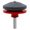 A-34Red, variant on Drill Mount Lawn Mower Blade Sharpener Abrasive Grinding Stone Attachment Multi Color Base, Universal Power Drill Accessory For Garden Metal Blade Fast Grinding Polishing Work