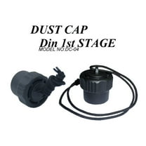 Scuba Diving Regulator First Stage Dust Cap with attachment string, DIN