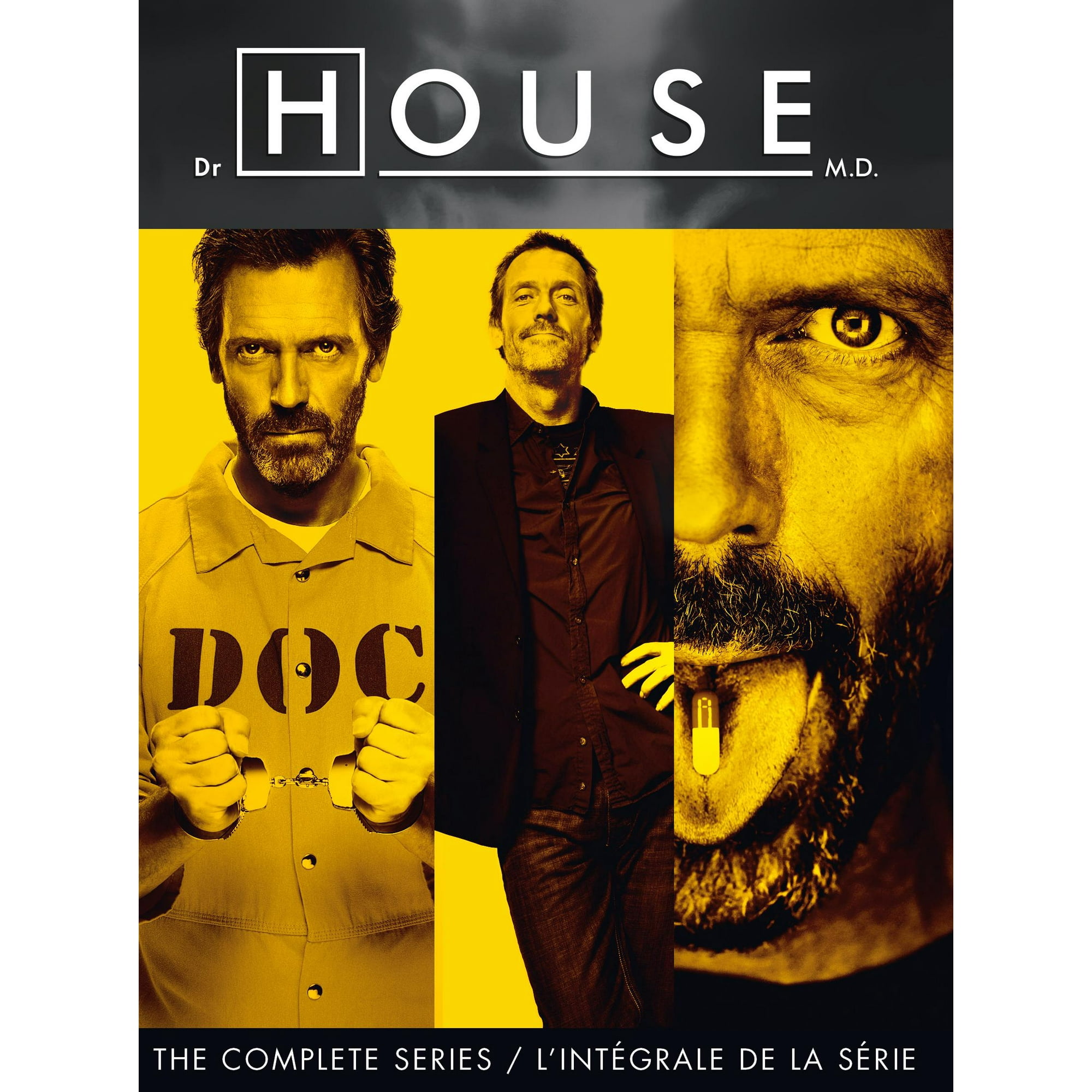 House: The Complete Series, French Version (DVD), starring Hugh