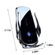thumbnail image 3 of Cargador inalámbrico de inducción para coche de 15 W, cargador rápido con soporte magnético para auriculares., 3 of 9