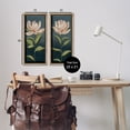 thumbnail image 4 of Stupell Industries Pink Petaled Blooms Plants & Flowers Painting Brown Floater Framed Canvas Art Print Wall Art, 11 x 25, Set of 2, 4 of 10