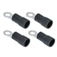 thumbnail image 1 of Wire Connector, 37A Maximum Current RV3.5-4 AWG14-12  Terminal Insulated Black  for Equipment, 1 of 8