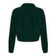 thumbnail image 4 of Corduroy Jacket Women Button Down Comfy Cropped Shacket Jacket Trendy Long Sleeve Coats with Pockets Outerwear 02-Dark Gray S, 4 of 4