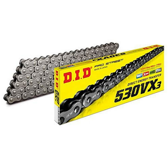 DID 530 VX3 - Drive Chain - 118 Links - Natural M530VX3X118ZB
