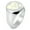 Silver, variant on Sterling Silver Workout Lifeline Heart Engraved Round Flat Top Polished Ring