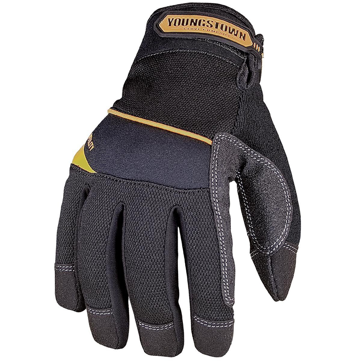General Utility All Purpose Work Gloves M Black ~ New 2 