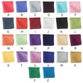 thumbnail image 2 of Male Handkerchief Polyester Small Hand Towel Business Suit Accessories Breathable Pocket Square for Celebration Shopping Lemon Yellow, 2 of 7