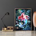 thumbnail image 4 of Cuadros Decorativos 5D DIY taladro redondo completo diamante pintura princesa dibujo Ehuebsd embutido en tela, 4 of 9