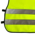thumbnail image 3 of Chaleco reflectante de seguridad para niños perfecl amarillo, 3 of 8