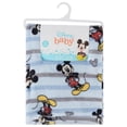 thumbnail image 4 of Manta de franela para bebé Disney con forro polar Mickey Minnie Pooh Dumbo, 4 of 6