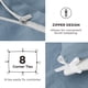 thumbnail image 5 of Juego de fundas de edredón Bedsure tamaño king con sábana bajera ajustable, 4 piezas, 5 of 9