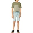 thumbnail image 6 of Signature By Levi Strauss & Co Boys Denim Cutoff Short, Sizes 4-18, 6 of 7