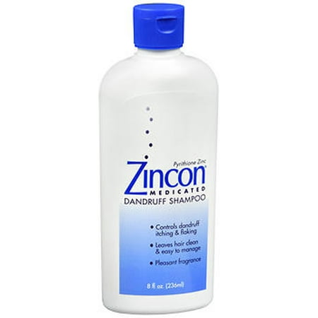 Zincon Medicated Dandruff Shampoo – 8 oz – BrickSeek