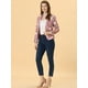 thumbnail image 3 of Chaqueta Tipo blazer Informal Allegra K para Mujer Morado-Floral S, 3 of 5