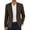 Chestnut Brown, variant on COOFANDY Men Linen Cotton Sport Coats Casual Blazer Dress Formal Jacket Lightweight Blazer Slim Fit Suit Jacket