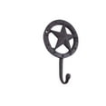 thumbnail image 2 of Handcrafted Model Ships K-9912-cast-iron 5 x 2 x 4.5 in. Cast Iron Lone Star Decorative Metal Wall Hooks, 2 of 2