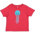 thumbnail image 3 of Inktastic Cute Jellyfish, Little Jellyfish, Blue Jellyfish Girls Baby T-Shirt, 3 of 5