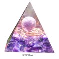 thumbnail image 3 of Piedra natural Orgonita Pirámide Cristales Orgone Energía Curativa Reiki Adornos Likrtyny  Para estrenar, 3 of 6