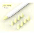 thumbnail image 2 of 8 Pieces Designed For Apple Ipad Pencil Tips Nibs Cover Premium Silicone Slim Lightweight Thin Protective Case Noiseless Drawing For Apple Pencil 1St Gen/Pencil (2Nd Generation), 2 of 8