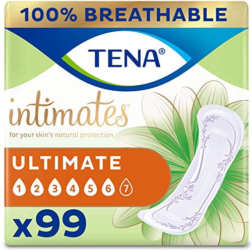 Tena Intimates Ultimate Absorbency Incontinence/Bladder Control Pad for