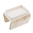 thumbnail image 3 of Sofa Tray, Durable Couch Arm Table Foldable  For Home Beige, 3 of 8