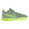 thumbnail image 2 of Nike Lebron Xxi Mens Shoes Size 10, Color: Olive/Lime, 2 of 5