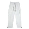 thumbnail image 4 of XDZJLR Casual Pants for Men Pocket Sports Drawstring Straight Leg Cargo Trousers, 4 of 6