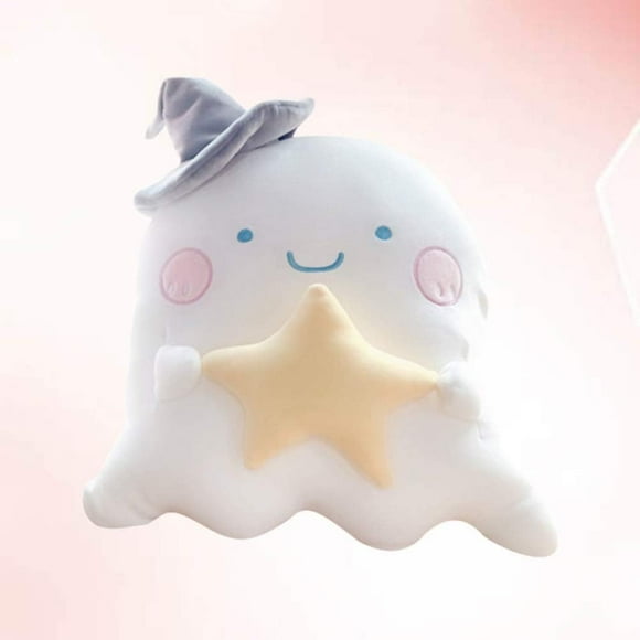 Pillows Decorative Stuffed Plush Pillow Ghost Shaped Pillow Adorable Sofa Cushion for Couple Home (Star Ghost Pillow 40cm) Decorative Decorative Decorative Decorative Pillows Best G Christma