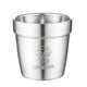 thumbnail image 2 of Taza Aisnte de Vaso Del Agua Caliente de Acero Inoxidable 185ml Perfecl Jarra de Cerveza, 2 of 8
