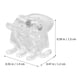 thumbnail image 2 of unbranded 60Ud Pequeñas Pinzas De Transparente Para Uso Decorativo Y Peinados Rápidos, 2 of 8