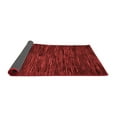 thumbnail image 2 of Ahgly Company Indoor Square Abstract Red Modern Area Rugs, 3' Square, 2 of 4