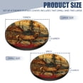 thumbnail image 2 of Gas Stove Burner Cover,Electric Stove Top Protector,Easy to Clean,Majestic Elk and Cabin in a Mountainous Landscape, 2 of 7