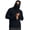 Black, variant on Men's Sun Hoodie Shirt - UPF Sun Protection Long Sleeve Hooded with Face Mask Quick Dry Lightweight Fishing T-Shirt for Hiking (Black/XL)