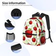 thumbnail image 3 of Easygdp Fruit Apples Mochila Casual para Portátil, Mochila para Escuela, Viajes, Negocios, 3 of 6