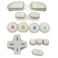 thumbnail image 4 of Suitable For New 3DSXL 3DSLL Host Full Set D Pad A B X Y L Home ON OF Power Buttons Repair Replacement Yellow, 4 of 5