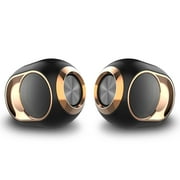 Sound Town 2-Pack X6 Waterproof Portable Bluetooth Speakers, TWS Bluetooth, IPX54, Stereo Sound, Built-in Mic for Phone Calls, for Home and Outdoor, Black (X6-BK-PAIR)