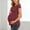 Wine, variant on Fnooota Women's Maternity T-Shirts, Pleated Casual Short Sleeve Crew Neck Pregnancy Summer Tops Pink Size S-4XL