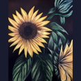thumbnail image 3 of CafePress - Sunflower Life Sweatshirt - Classic Crew Neck Sweatshirt, 3 of 4