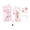 Pink, variant on 10-Piece Stationery Set with Multi-Color Pen, Highlighter, Correction Tape, Note, Eraser, Pencil, Keychain & Storage Case – Ideal for Learning, Office Use, and Gift-Giving