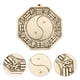 thumbnail image 4 of Feng Shui Tai-chi espejo adorno casero adorno exorcise malvado latón ornamento, 4 of 4