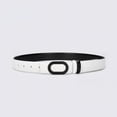 thumbnail image 6 of Fashion Colourful Reversible Women's Belt Trendy Casual Jeans Accessories Classic Simple Alloy Buckle Clashing Colour Belt, 6 of 6