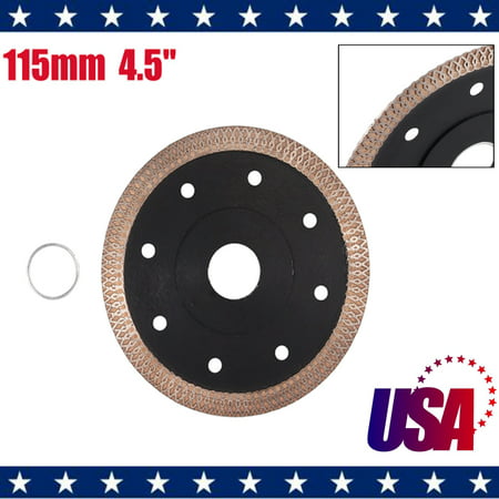 ESYNIC Thin 115mm 4.5'' Turbo Diamond Tile Dry Cutting Disc Angle Grinder Discs /