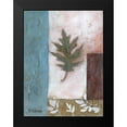 thumbnail image 2 of Green-Aldridge, W. 15x18 Black Modern Framed Museum Art Print Titled - Painterly Leaf Collage I, 2 of 5