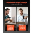thumbnail image 2 of Electric Precision Screwdriver Set, 48 Magnetic Bits, Mini Electric Screwdriver With Magnetic Storage Box, S2 Steel Bits, LED Light, Type-C Charging, For Phone, Laptop, And Electronics Repair, 2 of 10