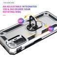thumbnail image 2 of Funda de teléfono para Xiaomi Redmi Note 10 Pro de Uso Rudo Shockproof + Mica de Hidrogel, 2 of 5