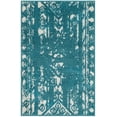 thumbnail image 2 of Rugs.com Lennon Collection Rug – 2' x 3' Turquoise Medium Rug Perfect For Entryways, Kitchens, Breakfast Nooks, Accent Pieces, 2 of 9