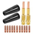 thumbnail image 3 of Masteelf 24 Pcs Welding Nozzle Tips Kit Replaceable Gas Nozzles for Daily Use Copper Tips Replacement Welding Accessories, 3 of 9