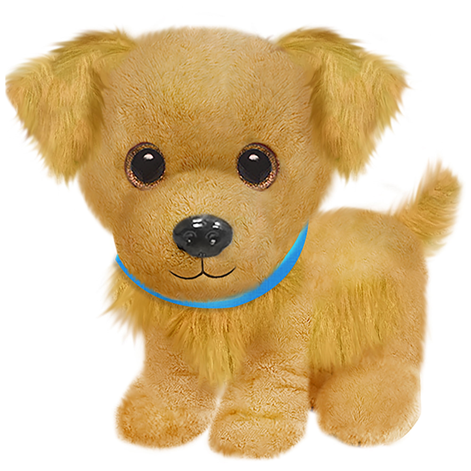 First and Main - Wuffles Golden Retriever Plush Dog, 7 Inches Sitting