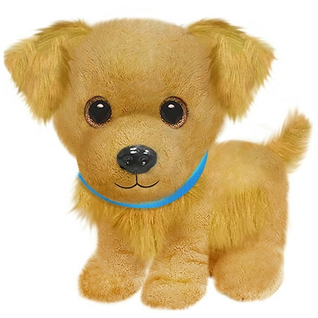 First and Main - Wuffles Golden Retriever Plush Dog, 7 Inches