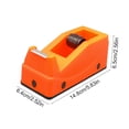 thumbnail image 3 of TanSiDing Tape Dispenser with Anti-Slip Base & Smooth Roller, Desktop Adhesive Tape Cutter for Office, Home, Crafting, Heavy Duty Plastic Tape Holder with Easy Load Design, 3 of 6